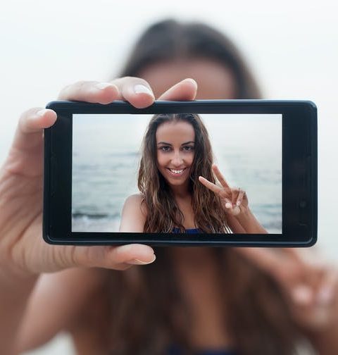obsesión selfis