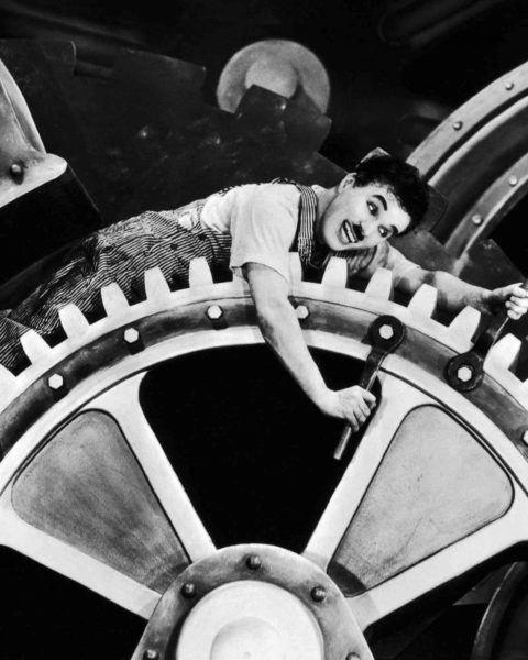 Tiempos modernos de Chaplin