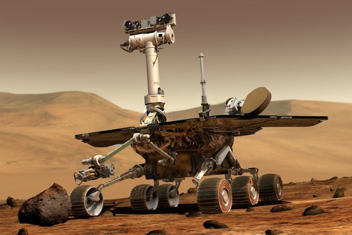 Rover on Mars