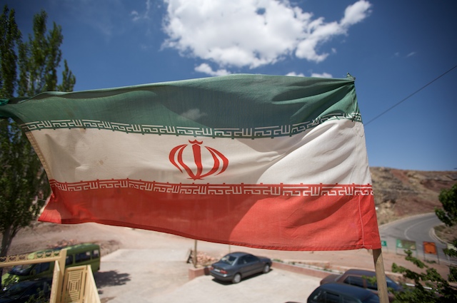 bandera de Iran