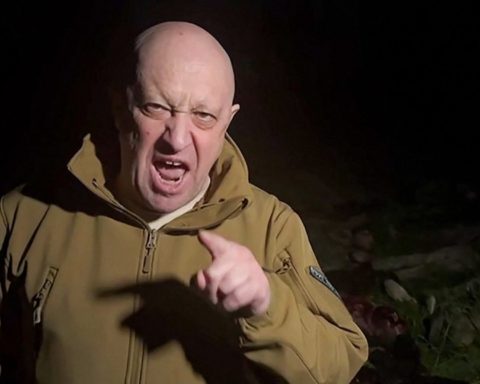 Yevgueni Víktorovich Prigozhin, líder del grupo Wagner, en un video mensaje.