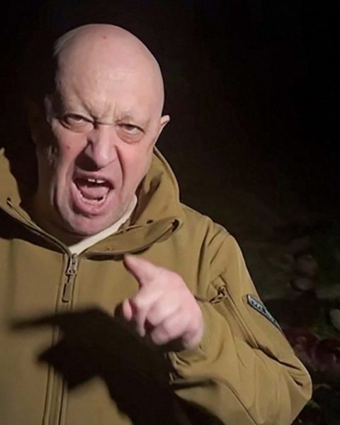 Yevgueni Víktorovich Prigozhin, líder del grupo Wagner, en un video mensaje.