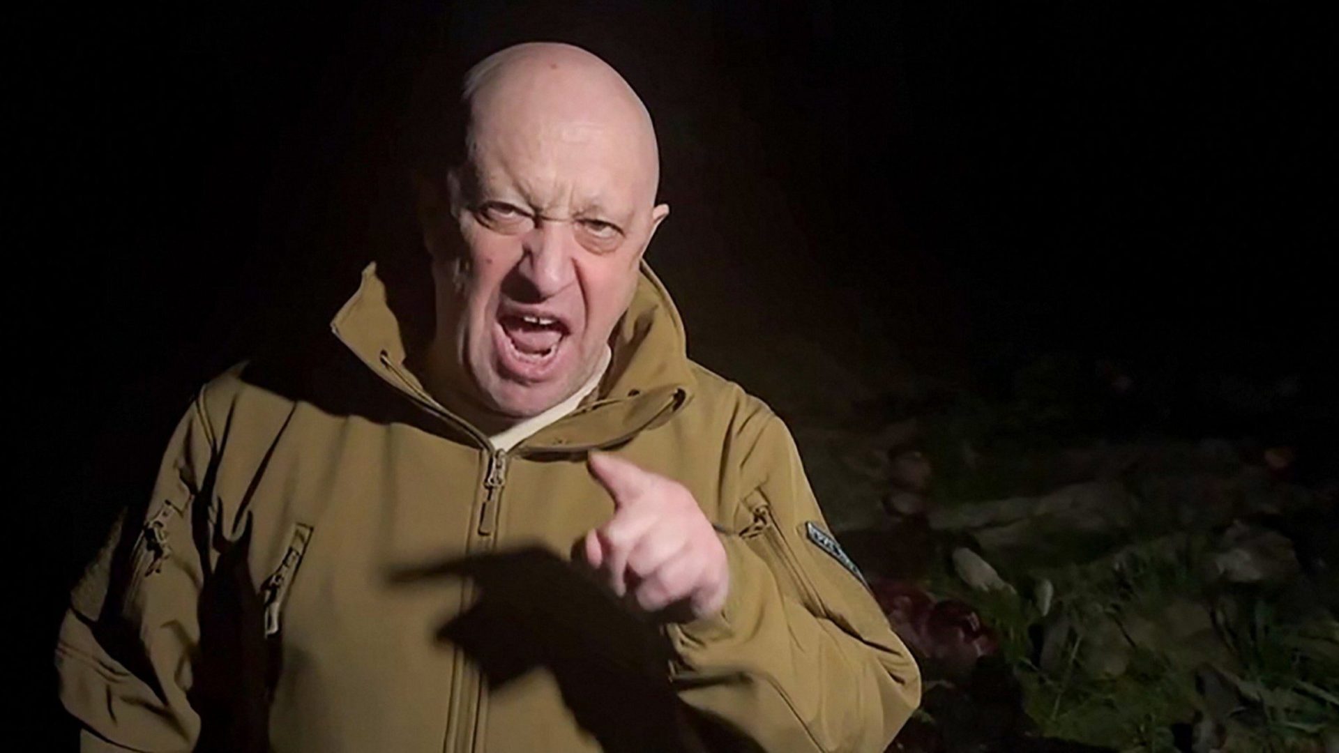 Yevgueni Víktorovich Prigozhin, líder del grupo Wagner, en un video mensaje.