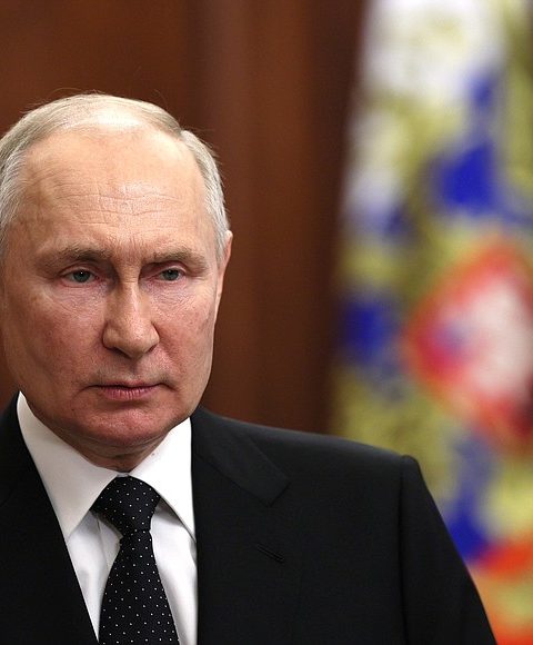 Vladimir Putin en Discurso a los ciudadanos de Rusia, Kremlin, 24 de junio de 2023