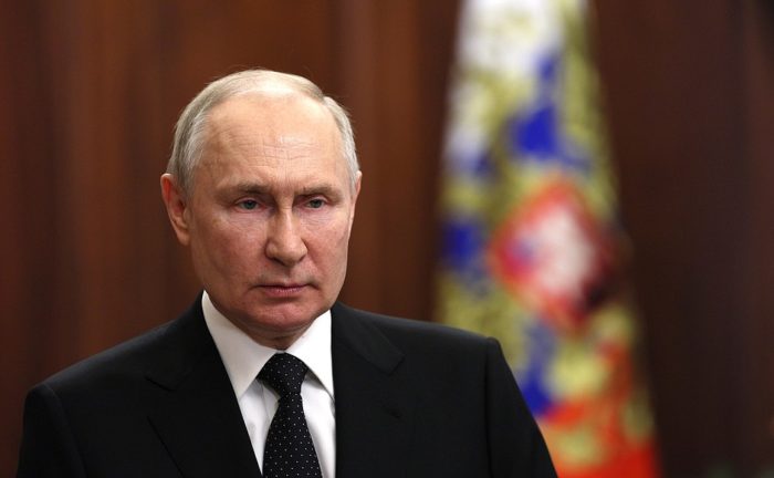 Vladimir Putin en Discurso a los ciudadanos de Rusia, Kremlin, 24 de junio de 2023