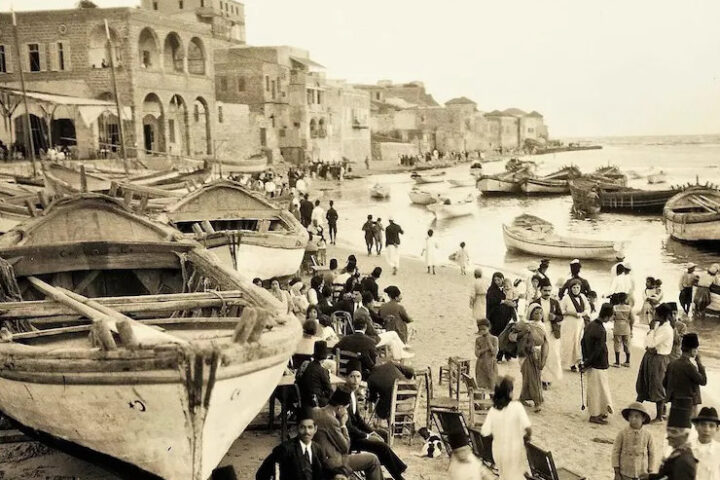 Jaffa, hoy dentro del distrito de Tel Aviv, en 1920. Palestineremembered.com