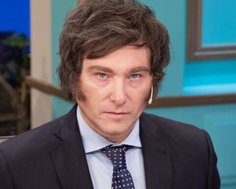 Javier Milei en el programa «La Noche de Mirtha» el 3 de diciembre de 2022.