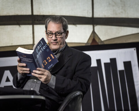 Paul Auster, av Lekfeldt, T., Ritzau Scanpix, NTB scanpix. (https://ndla.no/image/42568). CC BY-NC-SA 4.0.