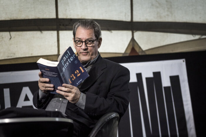 Paul Auster, av Lekfeldt, T., Ritzau Scanpix, NTB scanpix. (https://ndla.no/image/42568). CC BY-NC-SA 4.0.