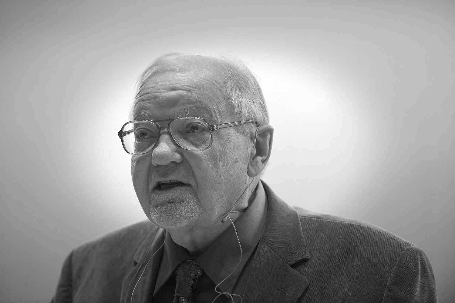 Fredric R. Jameson en el simposio del Premio Holberg, 2008.