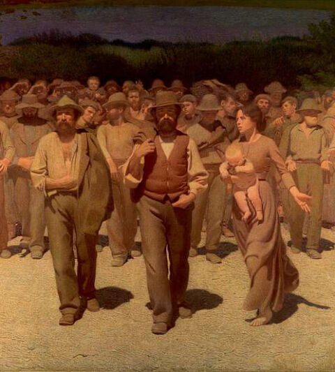 Giuseppe Pellizza da Volpedo, "Il Quarto Stato"