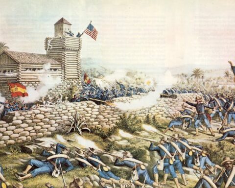 Batalla de la colina de San Juan, un episodio de la Guerra hispano-estadounidense (1898). Wikimedia Commons, CC BY