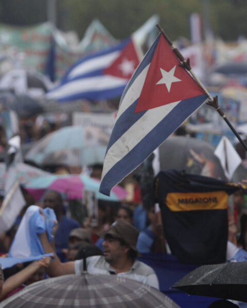 Desfile por el Primero de Mayo en La Habana