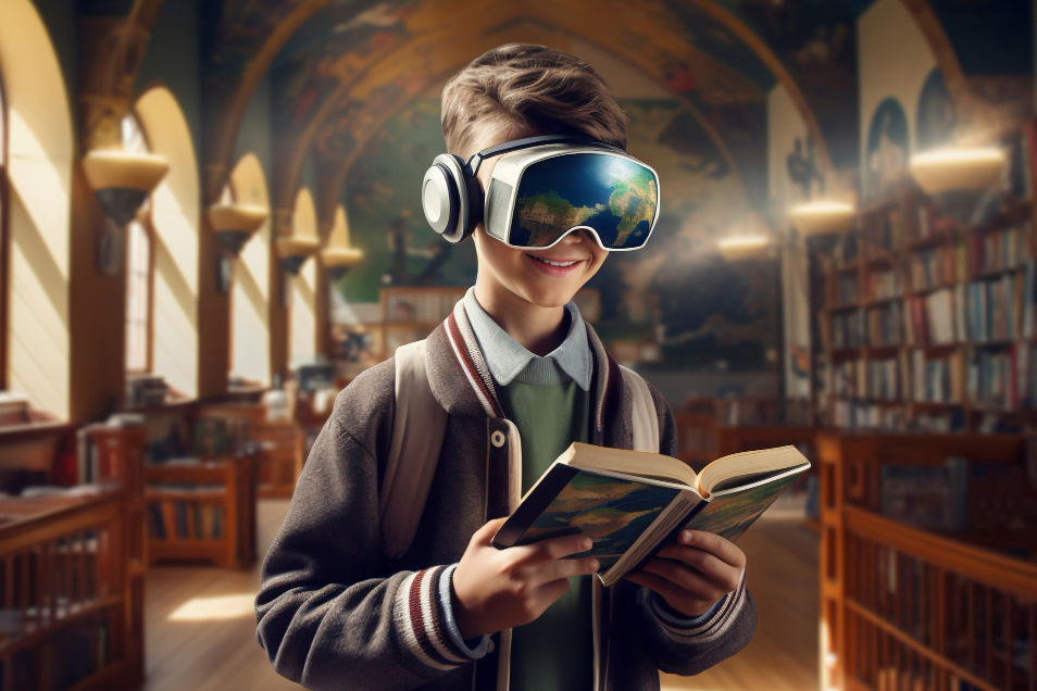 el sistema educativo de nuevo tipo, con tecnología e IA