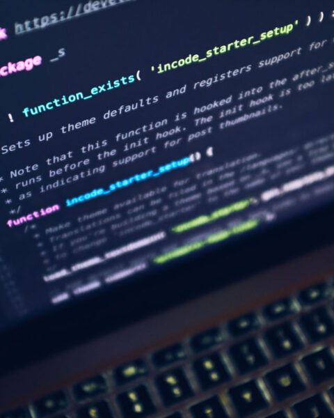información de código web