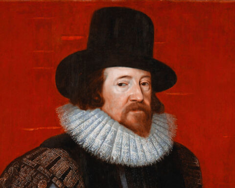 fragmento de retraro de Francis Bacon