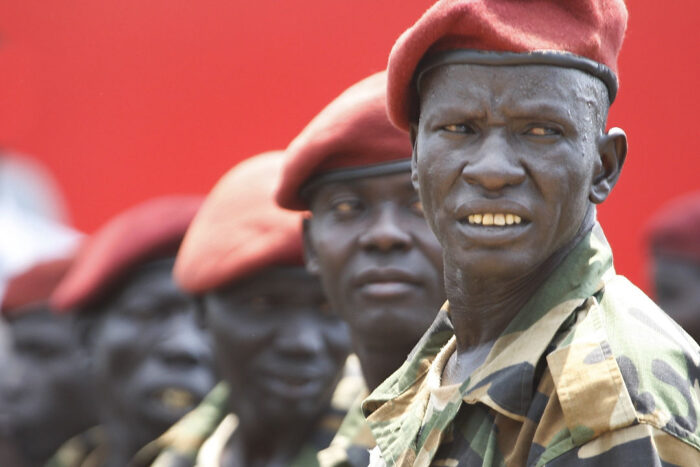Soldados de Sudan