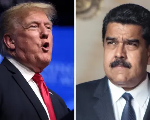 Donald Trump y Nicolás Maduro