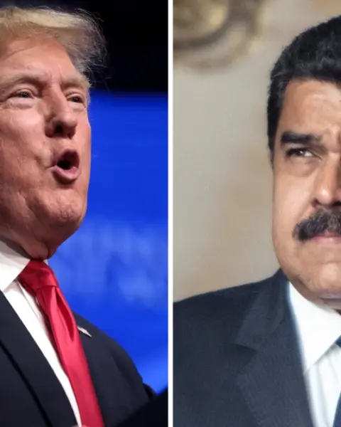 Donald Trump y Nicolás Maduro