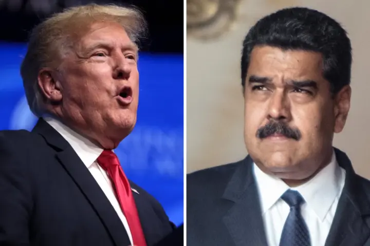 Donald Trump y Nicolás Maduro