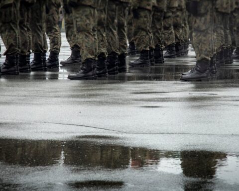 Botas de soldados