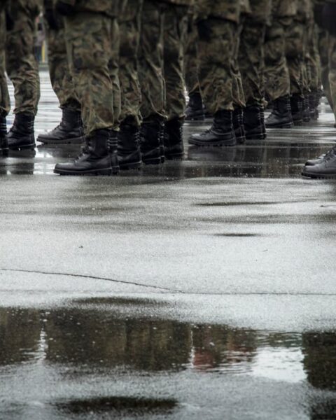 Botas de soldados