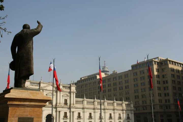 Zona del gobierno de Boric en Chile