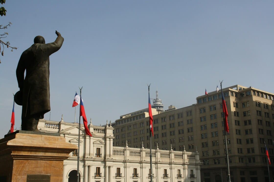 Zona del gobierno de Boric en Chile