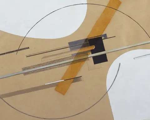 Arte de El Lissitzky, Proun (Study for Proun S.K.)