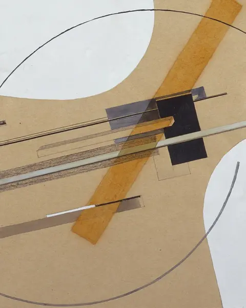 Arte de El Lissitzky, Proun (Study for Proun S.K.)