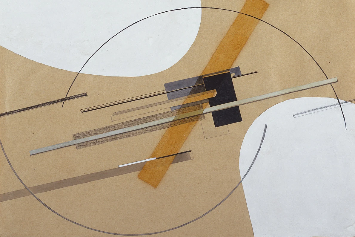 Arte de El Lissitzky, Proun (Study for Proun S.K.)