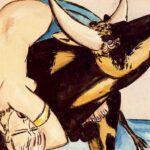 Max Beckmann, The Rape of Europa (Raub der Europa), 1933. El mito de Europa desde la tensión expresionista. Fuente: WikiArt / dominio público.