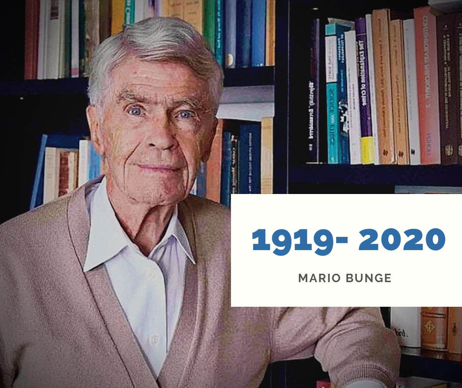 Fallece Mario Bunge Dialektika Una pérdida irreparable